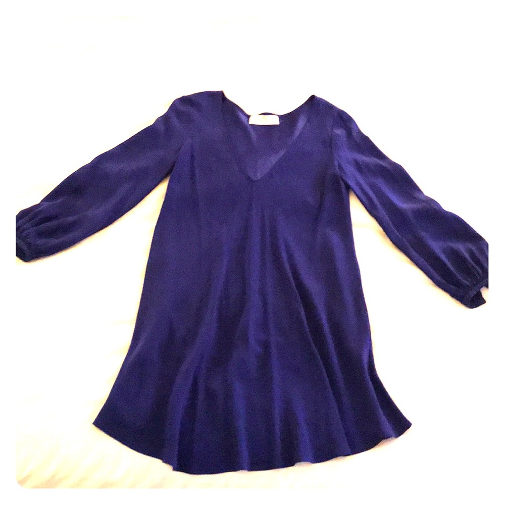 Amanda Uprichard Cobalt Blue Mini Dress